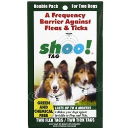 0Bug!Zone Dog Flea/Tick Double Pack