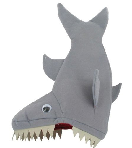 Vertical Shark Hat with Teeth - 16"