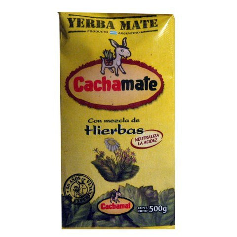 Cachamate Amarillo C/Hierbas (Neutraliza Acidez), 500 Grams