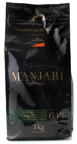 Valrhona Manjari 64% (Feves) - 3 kg