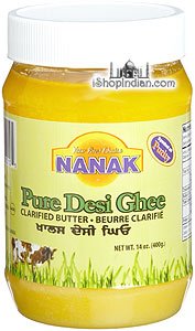 Nanak Desi Ghee, Clarified Butter - 14oz