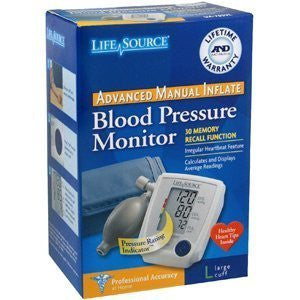 LifeSource Manual Blood Pressure Monitor