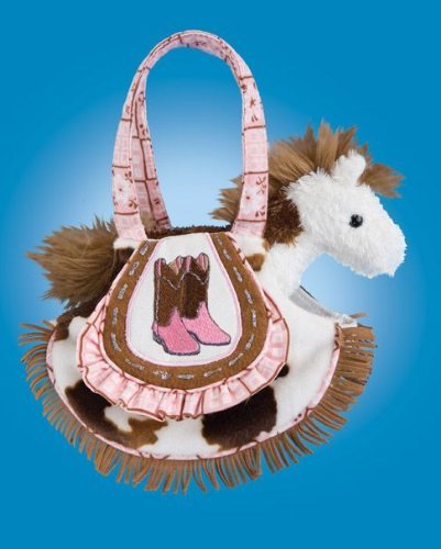 Kicky Boots Sak with Spot Horse 7.5" by Douglas Cuddle Toys