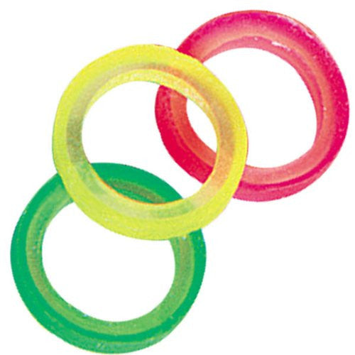 Top Performance Grooming Bands - Neon, 1/4 in