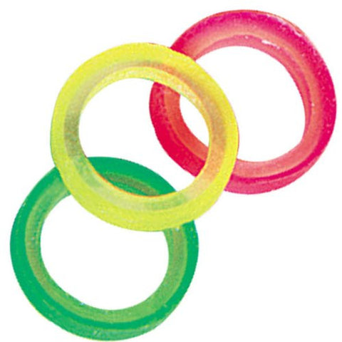 Top Performance Grooming Bands - Neon, 1/4 in
