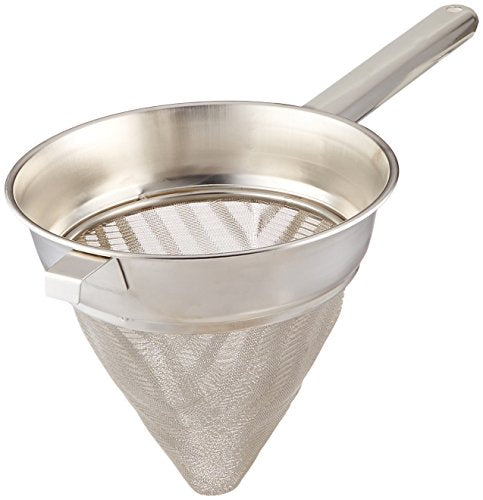 8" Bouillon Strainer, Extra Fine Mesh, S/S