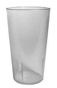 Pebbled Tumbler, 32 oz, Clear, 12/Pack