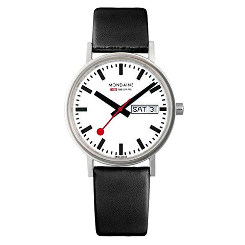 Official Swiss Railways Classic Day Date, Silver-Case, 36MM