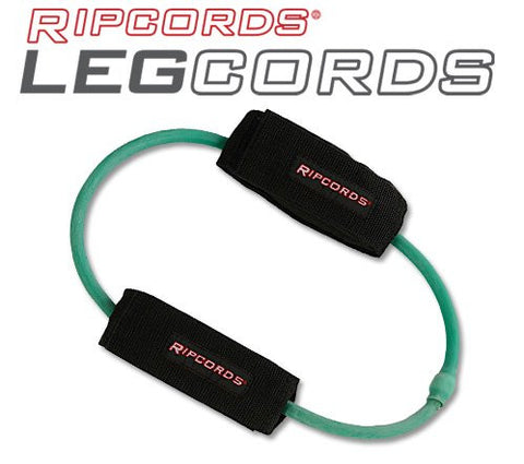 Ripcords Legcords Resistance Exercise Bands: Green Leg Cord