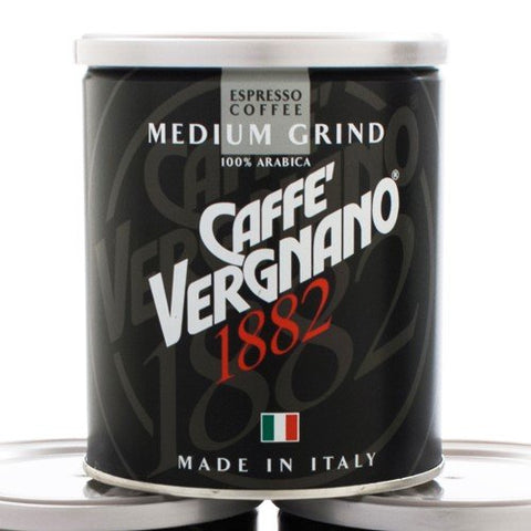 Caffe Vergnano Espresso Medium Ground in Can