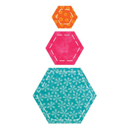 AccuQuilt GO! Fabric Cutting Dies; Hexagons