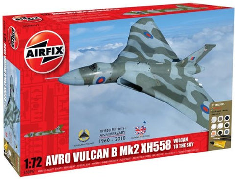 Airfix- Avro Vulcan B Mk2 XH558 Gift Set 1:72