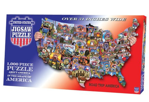 USA Road Trip American Puzzle