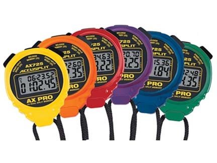 AX725-xBX6R AX Pro Memory Series Stopwatch Rainbow 6-Pack, No Black