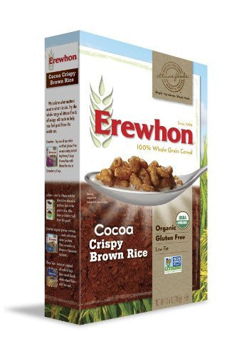 EREWHON Cereal Cocoa Crispy Brown Rice - 10.5 oz
