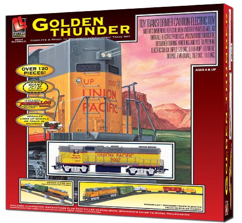 Golden Thunder Train Set