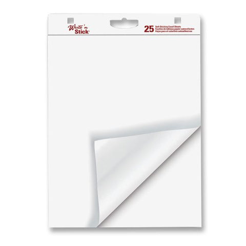 Adams Write 'n Stick Easel Pad, 20" x 23"