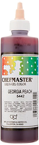 Georgia Peach Chefmaster Liqua-Gel, 10.5 oz