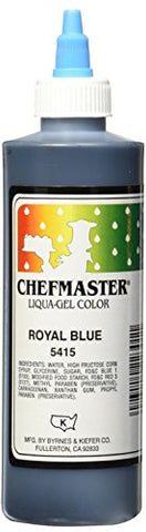 Royal Blue Chefmaster Liqua-Gel, 10.5 oz