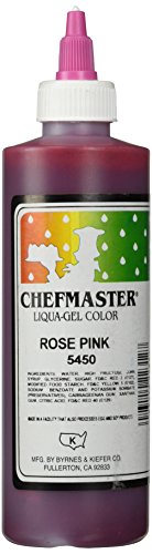 Rose Pink Chefmaster Liqua-Gel, 10.5 oz