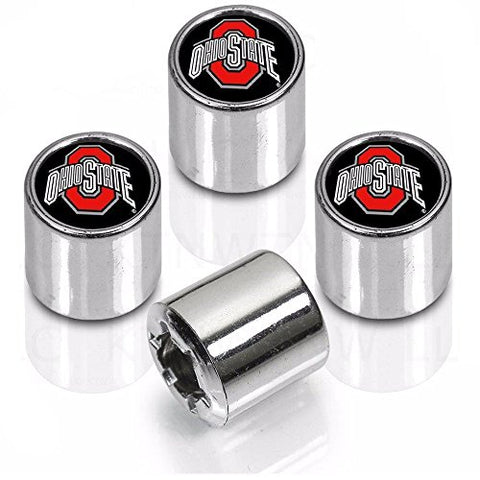 Auto Accessory, Valve Stem Caps, Chromed Plastic, 3/4" x 3/4" x 3/4", Ohio State, 4 pcs/set (not in pricelist)