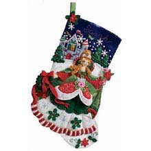 FELT STOCKING - PRINCESS 18"