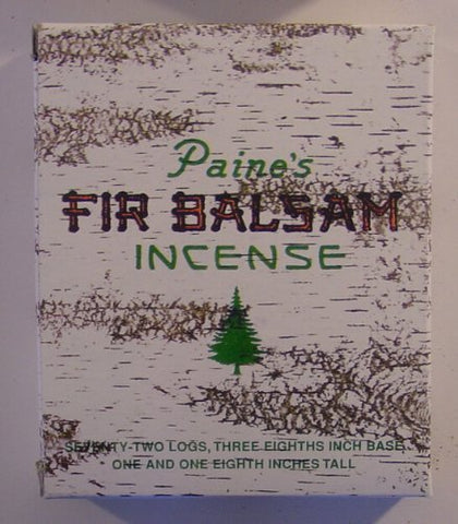 72 Balsam Logs, 1 1/4" x 3/8"