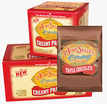 Triple Chocolate Creamy Pralines, box of 12