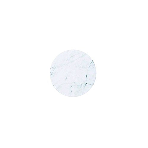 White Marble Lazy Susan 12 in