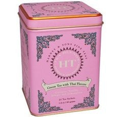 HT Green Tea W/ Thai Flavors - 20 Sachet Tin