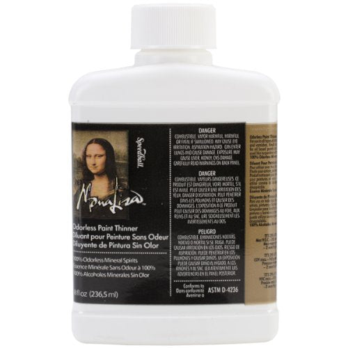 Mona Lisa Odorless Thinner, 8 oz