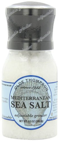 Disposable Grinders, Mediterranean Sea Salt, 9.5 oz