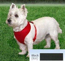 Comfort Soft Nylon Harness XX-Small 3/8", Black