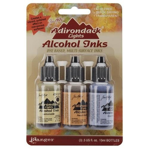 Adirondack Lights Alcohol Ink .5oz 3/Pkg Wildflowers
