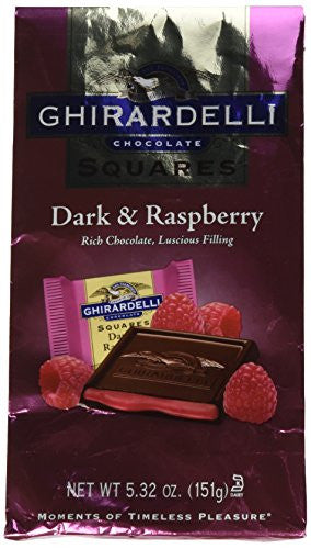 Ghirardelli - Stand Up Bag w Raspberry Filling, 5.32 oz