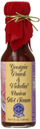 Georgia Peach And Vidalia Onion Hot Sauce 5 oz (not in pricelist)