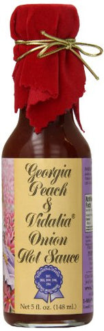 Georgia Peach And Vidalia Onion Hot Sauce 5 oz (not in pricelist)