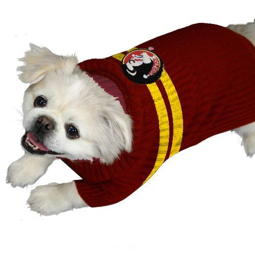 Florida State Seminoles Dog Sweater Xtra Small