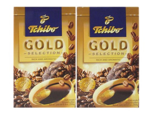 Tchibo Gold Selection Ground Coffee 8.8 oz