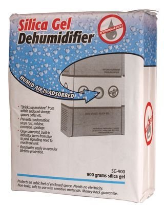 Hydrosorbent Dehumidifier SG-900 900 Gram Silica Gel Unit -- Dessicant, 6x3x8.5