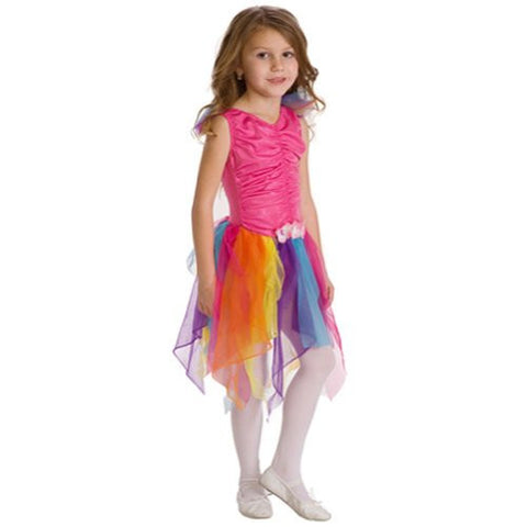 *NEW* Pink Rainbow Fairy (Lrg 5-7 yrs, child 6, 27" total length)