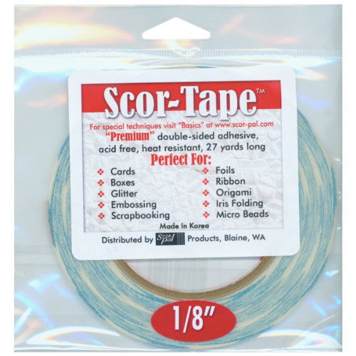 Scor-Tape 1/8" X 27yds-