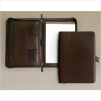 Zip File Folio Mocha