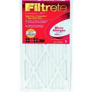 Micro Allergen Filter 10 in x 20 in x 1 in
