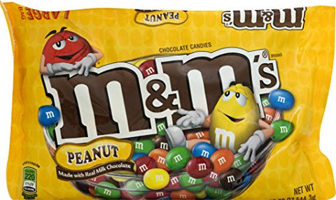 M&M'S Peanut Chocolate Candies 19.2 Oz