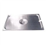 S/S Steam Pan Cover, Half-size, Slotted
