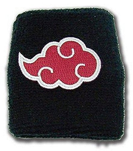 Naruto Shippuden Akatsuki Cloud Icon Wristband