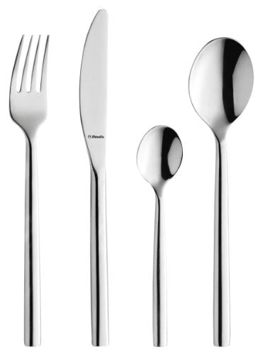 Modern 24 piece Family cutlery set - Carlton 1050 Box set (6 x table knives, 6 x table forks, 6 x dessert spoons, 6 x teaspoons)