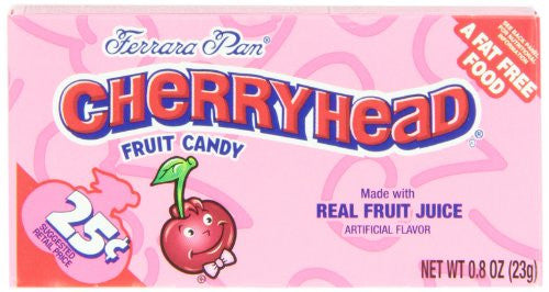 FERRARA CANDY CO, CHERRYHEAD 25CENT