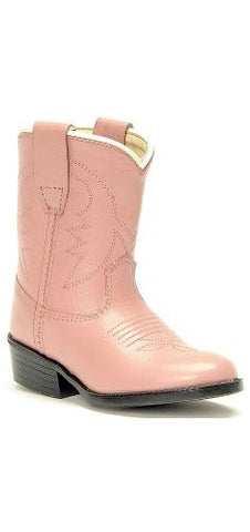 Children's & Youth's Western Boots, Pink 7 D